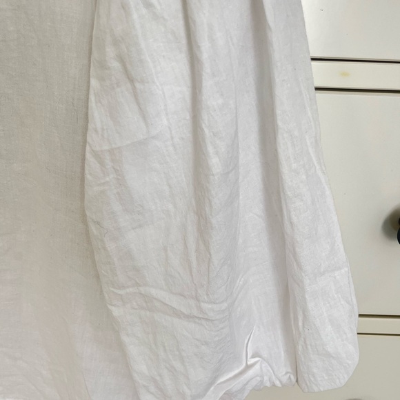 Harshman Balloon Puff Sleeve Cotton Tee - Picture 4 of 4